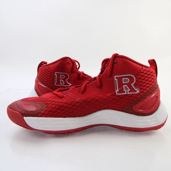 Rutgers Scarlet Knights adidas Basketball Shoes Player Issued Men’s Sz. 15 - Picture 2 of 14